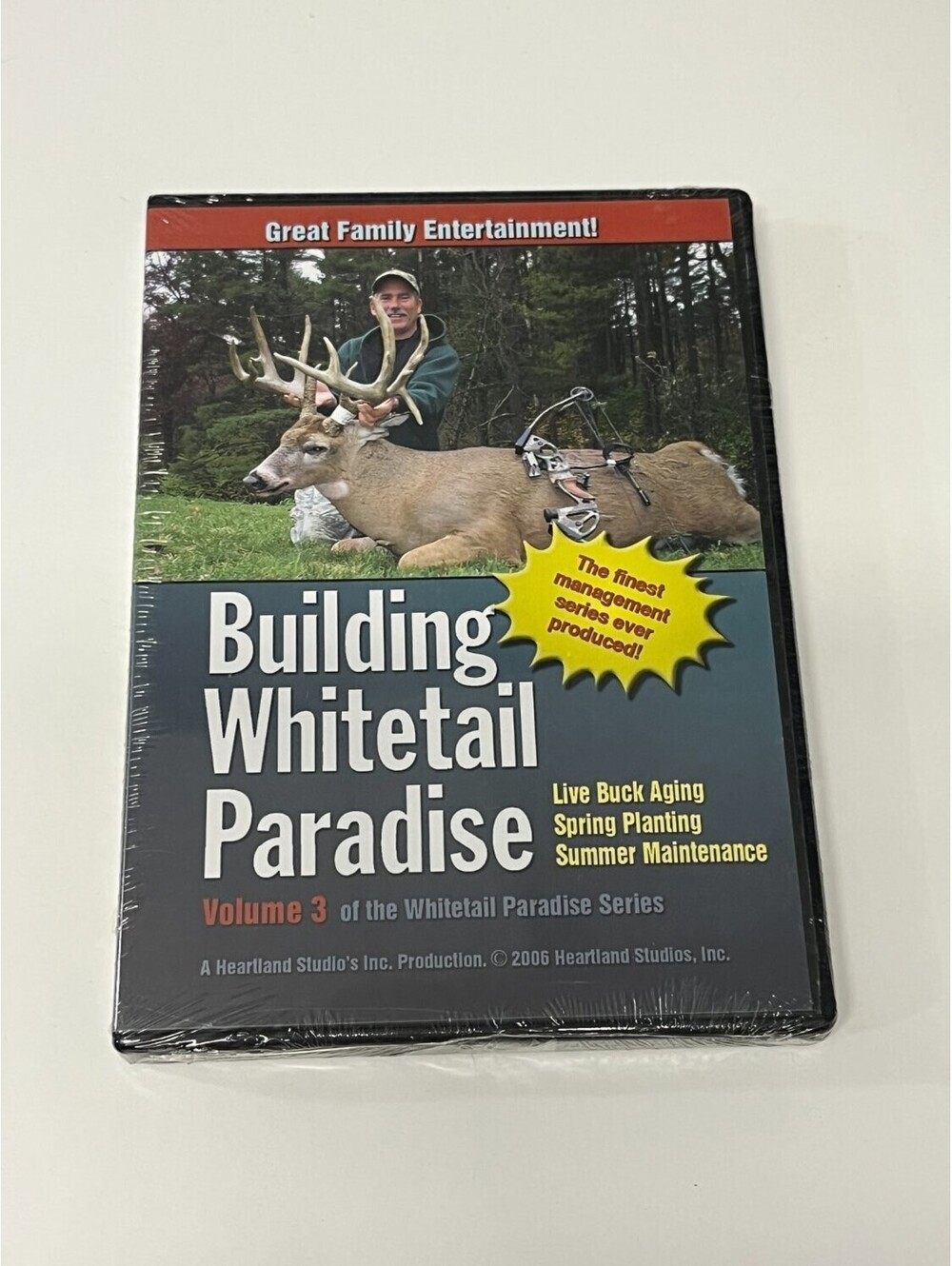 Heartland Studios Building Whitetail Paradise Volume 3 DVD 2006 New